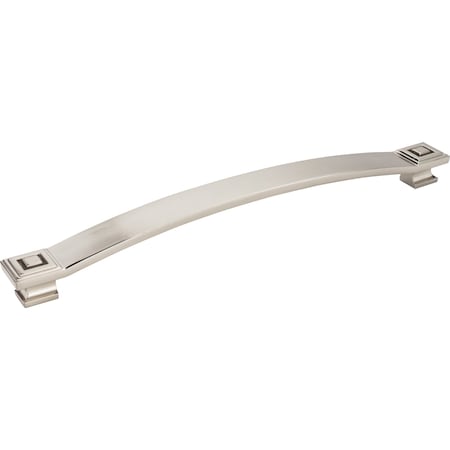Jeffrey Alexander 12" Center-to-Center Satin Nickel Square Delmar Appliance Handle 585-12SN